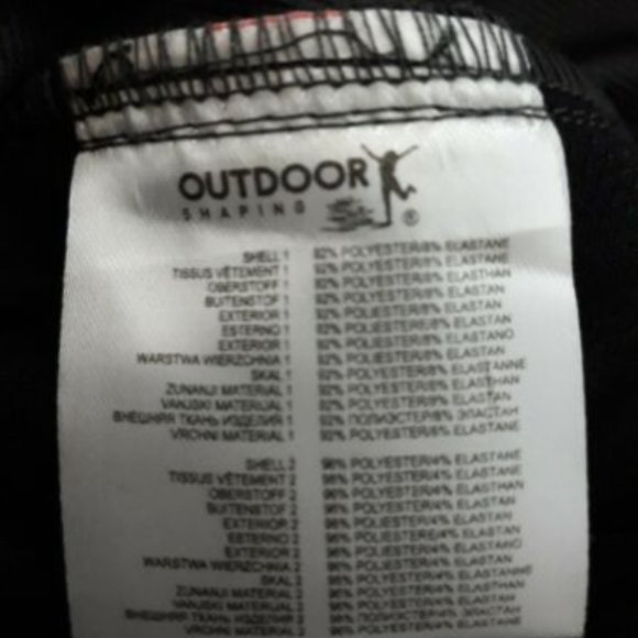 Outdoor Shaping Hiking Soft Shell Pants Women's 43 x 31 Gray Adjustable Waist - Picture 10 of 10